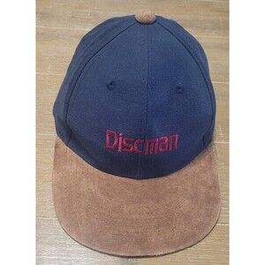 Sony Discman Snapback Promotional Hat Cap VINTAGE 90s Hipster Music